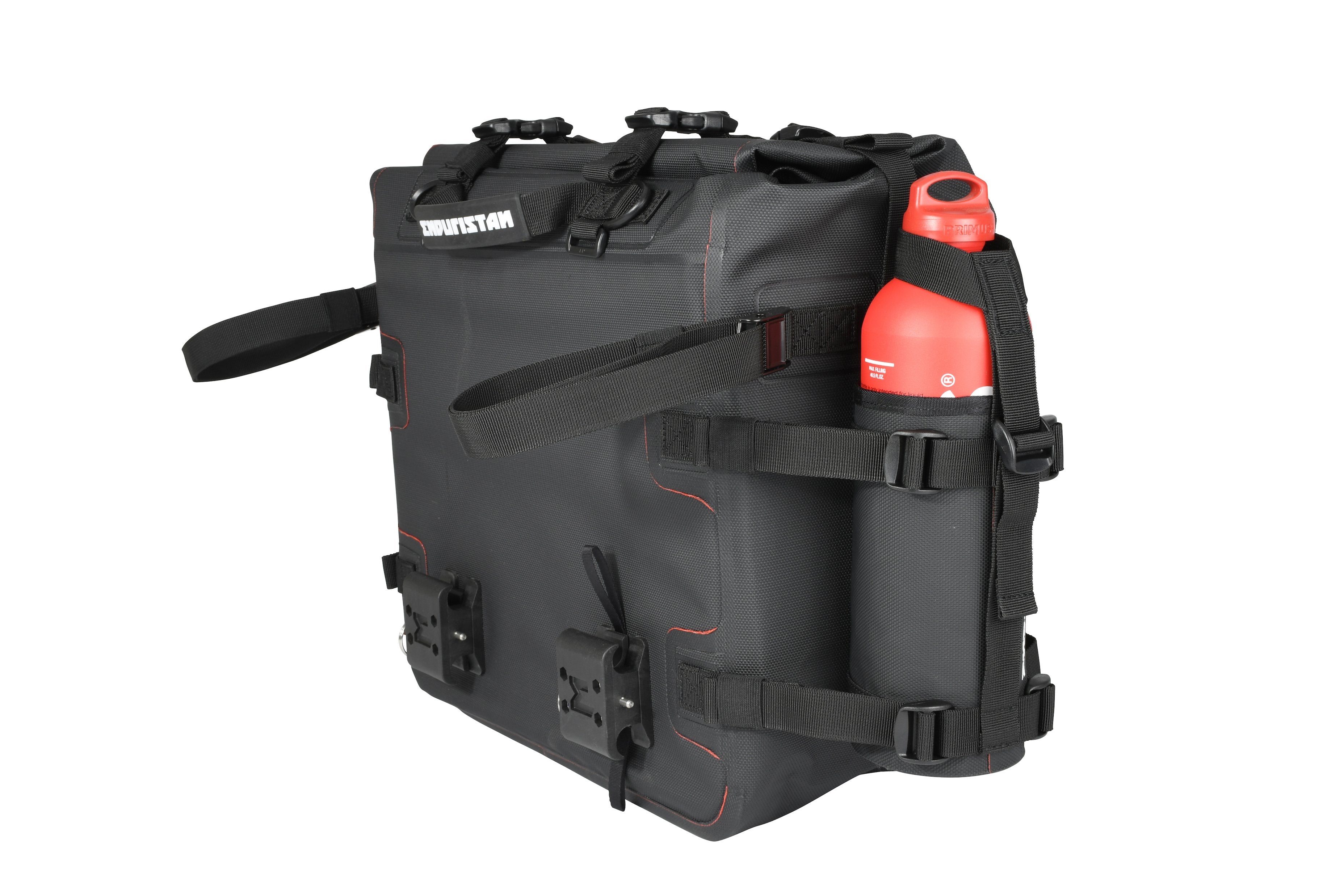 Enduristan Monsoon Evo, bisage za motore