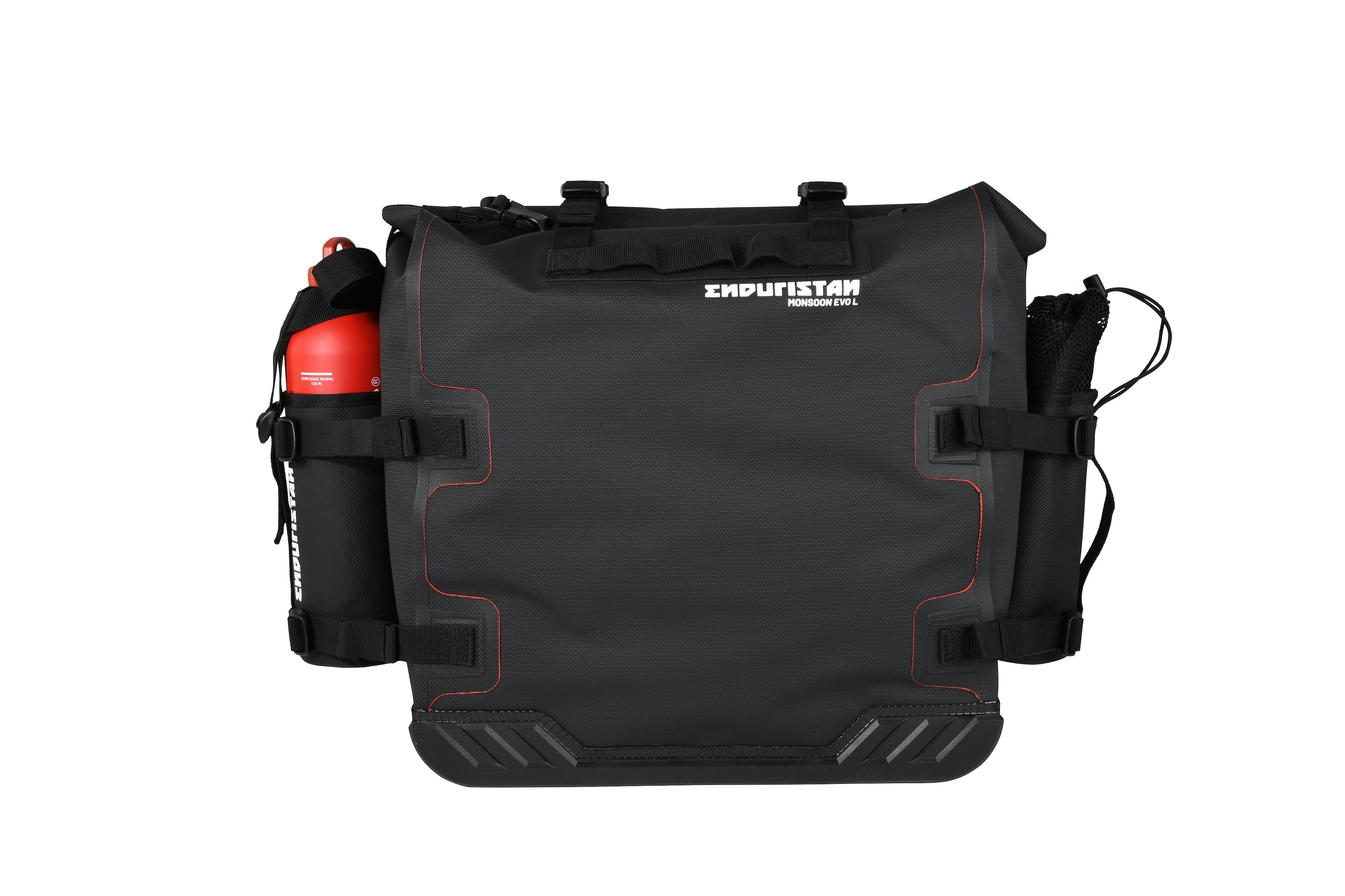 Enduristan Monsoon Evo, bisage za motore